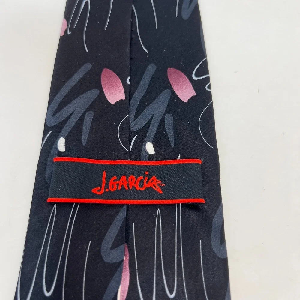 J Garcia Silk Big Bird Limited Edition Men's Tie Abstract Lightweight Mulitcolor